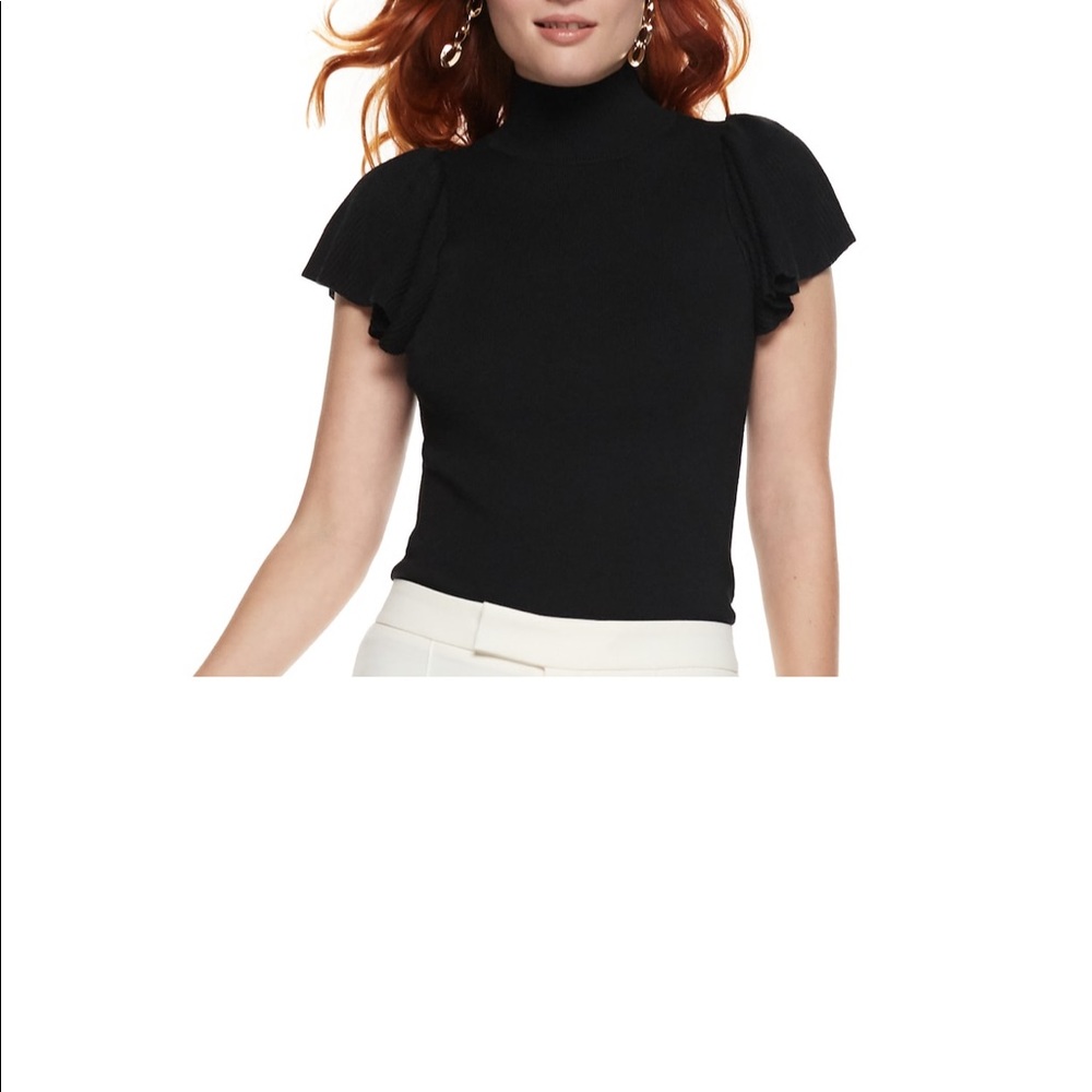 Nine West Flutter Sleeve Sweater